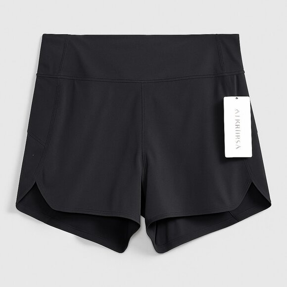 Athleta Run With It 3.5” Shorts Black 3X NWT | Activewear, Running, Plus Size - Picture 1 of 16